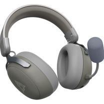 Ігрова гарнітура Ajazz AHM08 MAX Gray White (AHM08-MAX-GW)