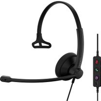 Наушники Epos Impact 100 MS Mono USB-C+A Black (1001419)