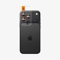 Захисне скло для камери Spigen iPhone 17 Max/ 17 Pro/ 16 Max/ 16 Pro EZFit Optik Pro (2шт) Orange (AGL10123)