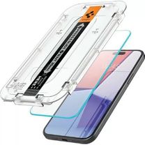 Захисне скло Spigen для iPhone 15 Pro Max - EZ FIT GLAS.tR (1 шт), Clear (AGL06878)