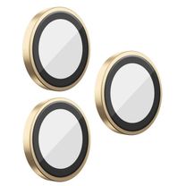 Захисне скло BlueO Metal на камеру для Apple iPhone 16 Pro / 16 Pro Max / 15 Pro / 15 Pro Max (Золотий / Gold Titanium)