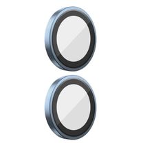 Захисне скло BlueO Metal на камеру для Apple iPhone 16 (6.1") / 16 Plus (6.7") (Синій / Blue)