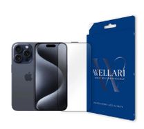Захисне скло Wellari для iPhone 15 Pro 2.75D Full Screen 0.4mm [High Aluminium Glass]