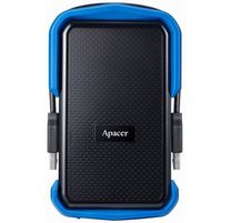Портативний жорсткий диск Apacer 2TB USB 3.1 AC631 IP55 Black/Blue (AP2TBAC631U-1)