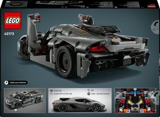 Конструктор Lego Technic Koenigsegg Jesko Absolut - сірий гіперкар (42173) - фото 8 Конструктор Lego Technic Koenigsegg Jesko Absolut - сірий гіперкар (42173) - фото 8
