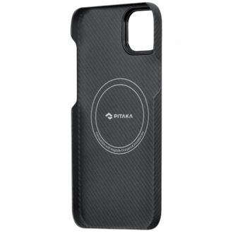 Чохол Pitaka MagEZ Case 3 Twill 600D Black/Grey for iPhone 14 Plus (KI1401MA) - фото 3 Чохол Pitaka MagEZ Case 3 Twill 600D Black/Grey for iPhone 14 Plus (KI1401MA) - фото 3