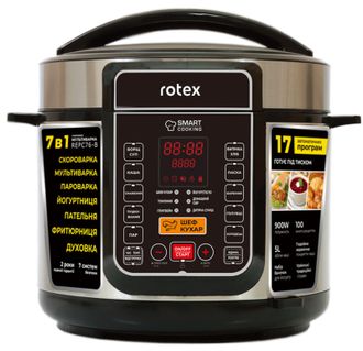 Мультиварка-скороварка ROTEX REPC76-B - фото 1 Мультиварка-скороварка ROTEX REPC76-B - фото 1