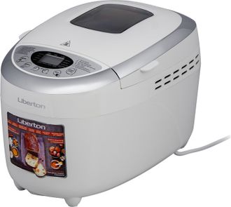 Хлебопечка Liberton LBM-6305, White/Silver, 850 Вт - фото 1