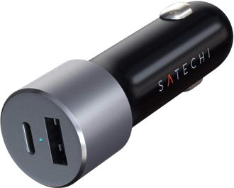 Автомобильное зарядное устройство Satechi 72W Type-C PD Car Charger Space Gray (ST-TCPDCCM) - фото 1 Автомобильное зарядное устройство Satechi 72W Type-C PD Car Charger Space Gray (ST-TCPDCCM) - фото 1