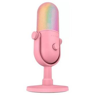 Микрофон RAZER Seiren V3 Chroma, Quartz (RZ19-05060300-R3M1) - фото 1 Микрофон RAZER Seiren V3 Chroma, Quartz (RZ19-05060300-R3M1) - фото 1