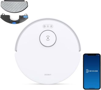 Робот-пылесос Ecovacs DEEBOT N20 PRO PLUS (DKX55 N20PP WHITE) - фото 2 Робот-пылесос Ecovacs DEEBOT N20 PRO PLUS (DKX55 N20PP WHITE) - фото 2