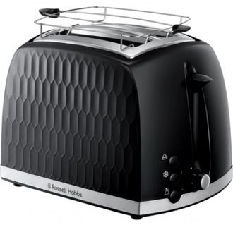 Тостер Russell Hobbs 26061-56 Honeycomb Black - фото 1 Тостер Russell Hobbs 26061-56 Honeycomb Black - фото 1