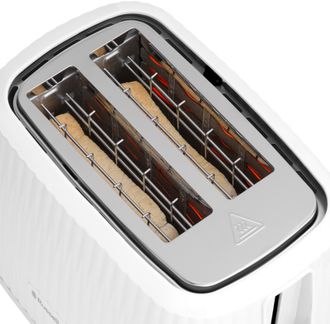 Тостер RUSSELL HOBBS 27370-56 Eden 2S Toaster White Europe - фото 2 Тостер RUSSELL HOBBS 27370-56 Eden 2S Toaster White Europe - фото 2