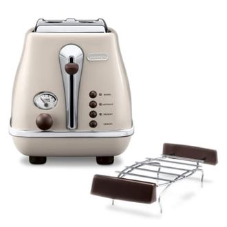 Тостер Delonghi CTOV 2103.BG Europe - фото 2 Тостер Delonghi CTOV 2103.BG Europe - фото 2