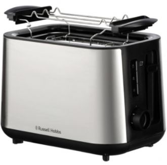 Тостер RUSSELL HOBBS 27390-56 Heaton Brushed 2Slice Toaster - фото 1 Тостер RUSSELL HOBBS 27390-56 Heaton Brushed 2Slice Toaster - фото 1