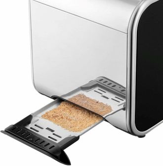 Тостер Russell Hobbs Distinctions 2-Slice Black 26430-56 Europe - фото 2 Тостер Russell Hobbs Distinctions 2-Slice Black 26430-56 Europe - фото 2