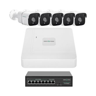Комплект видеонаблюдения на 5 камер GV-IP-K-W87/05 5MP - фото 1 Комплект видеонаблюдения на 5 камер GV-IP-K-W87/05 5MP - фото 1