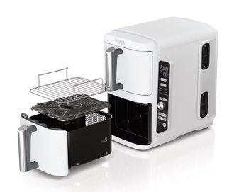 Мультипіч NINJA Double Stack XL 2-Level Air Fryer 9.5L (SL400EUWH) - фото 2 Мультипіч NINJA Double Stack XL 2-Level Air Fryer 9.5L (SL400EUWH) - фото 2