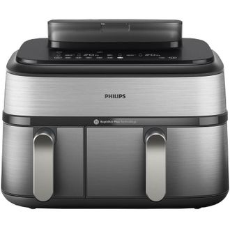 Мультипечь Philips Dual Basket Airfryer 5000 Series NA555/00 Europe - фото 1