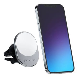 Автомобильное зарядное устройство Satechi Magnetic Wireless Car Charger Space Gray (ST-MCMWCM) - фото 1