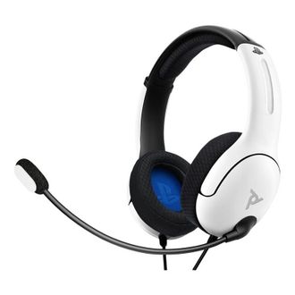 Навушники PDP Gaming LVL40 Wired Stereo Gaming Headset для консолі PS4/PS5 White - фото 1 Навушники PDP Gaming LVL40 Wired Stereo Gaming Headset для консолі PS4/PS5 White - фото 1