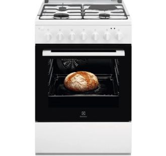 Комбинированная плита ELECTROLUX RKM624012W - фото 1 Комбинированная плита ELECTROLUX RKM624012W - фото 1