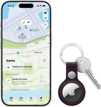 Пошуковий брелок Apple AirTag 2nd Gen 1 pack (MFE94) - фото 4