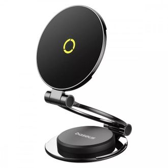 Автомобильный держатель Baseus MagPro Series II Magnetic Car Mount Stick-on Version Cosmic Black - фото 1 Автомобильный держатель Baseus MagPro Series II Magnetic Car Mount Stick-on Version Cosmic Black - фото 1