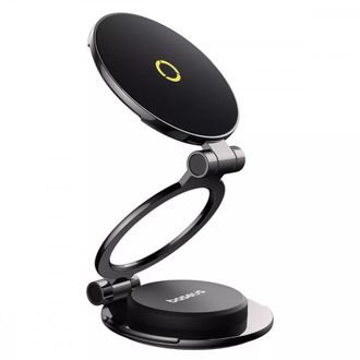 Автомобильный держатель Baseus MagPro Series II Magnetic Car Mount Stick-on Version Cosmic Black - фото 2 Автомобильный держатель Baseus MagPro Series II Magnetic Car Mount Stick-on Version Cosmic Black - фото 2