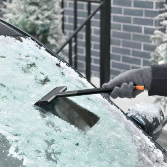Автомобільний скребок для очищення льоду та снігу Baseus Quick Clean Car Ice Scraper Black (CRQU-01) - фото 3 Автомобільний скребок для очищення льоду та снігу Baseus Quick Clean Car Ice Scraper Black (CRQU-01) - фото 3