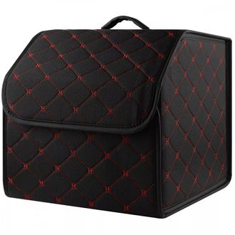 Органайзер в багажник автомобіля 34см*30см*30см Black Red - фото 1