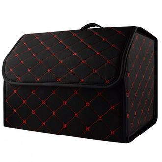 Органайзер в багажник автомобіля 40см*30см*30см Black Red - фото 1