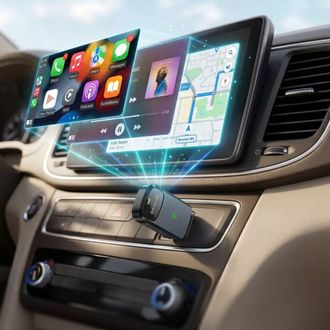 Беспроводной адаптер Proove Unity 2in1 (CarPlay / Android Auto) (gray) (WAPU00100003) - фото 3