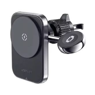 Автотримач з бездротовою зарядкою Acefast 2in1 Phone + Watch D18 Series Black - фото 1