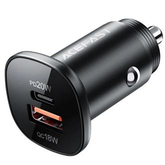 Автомобильное зарядное устройство Acefast B1 Fast Charge Car Charger 38W Black (AFB1B) - фото 2 Автомобильное зарядное устройство Acefast B1 Fast Charge Car Charger 38W Black (AFB1B) - фото 2