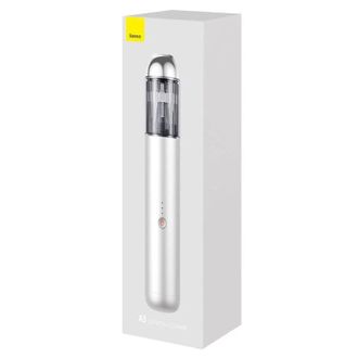 Автомобильный пылесос Baseus A3 CarVacuumCleaner (15000pa) silver - фото 2