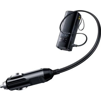 Автомобильный насос Baseus SuperMini Mega Series Double Cylinder Air Inflator Cluster Black (C11123202111-00) - фото 2
