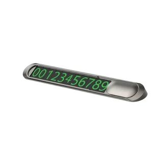 Парковочная карта Wiwu Lotto Vehicle Temporary Parking Card (CH 021) Silver - фото 1