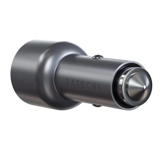 Автомобильное зарядное устройство Satechi 40W Dual USB-C PD Car Charger Space Gray (ST-U2C40CCM) - фото 3 Автомобильное зарядное устройство Satechi 40W Dual USB-C PD Car Charger Space Gray (ST-U2C40CCM) - фото 3