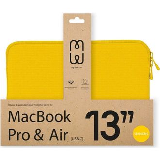 Чохол MW Seasons Sleeve Case Yellow for MacBook Pro 13" M1/MacBook Air 13" M1 (MW-410115) - фото 4 Чохол MW Seasons Sleeve Case Yellow for MacBook Pro 13" M1/MacBook Air 13" M1 (MW-410115) - фото 4
