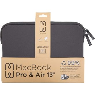 Чохол MW Horizon Sleeve Case Blackened Pearl for MacBook Pro 13" M1/M2/MacBook Air 13" M1 (MW-410123) - фото 5 Чохол MW Horizon Sleeve Case Blackened Pearl for MacBook Pro 13" M1/M2/MacBook Air 13" M1 (MW-410123) - фото 5
