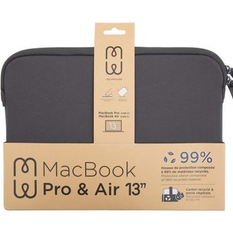 Чохол MW Basics 2Life Sleeve Case Grey/White for MacBook Pro 13" M1/M2/MacBook Air 13" M1 (MW-410140) - фото 5