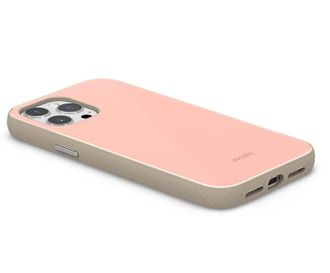 Чохол Moshi iGlaze Slim Hardshell Case Dahlia Pink for iPhone 13 Pro Max (99MO132013) - фото 3 Чохол Moshi iGlaze Slim Hardshell Case Dahlia Pink for iPhone 13 Pro Max (99MO132013) - фото 3