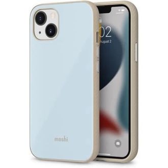 Чохол Moshi iGlaze Slim Hardshell Case Adriatic Blue for iPhone 13 (99MO132521) - фото 1 Чохол Moshi iGlaze Slim Hardshell Case Adriatic Blue for iPhone 13 (99MO132521) - фото 1