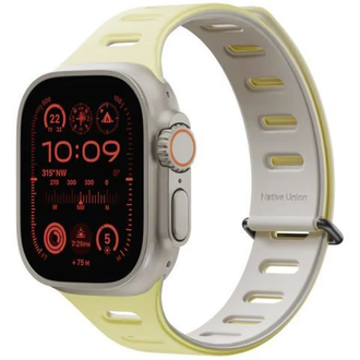 Ремешок Native Union Active Magnetic Band Lemon for Apple Watch 49/45/44mm (ACTBAND-AW-L-LMOS) - фото 1 Ремешок Native Union Active Magnetic Band Lemon for Apple Watch 49/45/44mm (ACTBAND-AW-L-LMOS) - фото 1