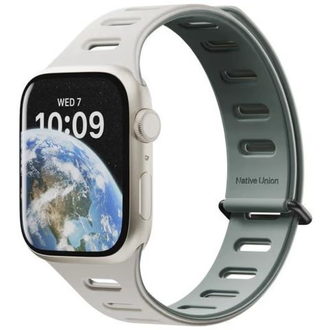 Ремешок Native Union Active Magnetic Band Slate Green for Apple Watch 49/45/44mm (ACTBAND-AW-L-GRNS) - фото 2 Ремешок Native Union Active Magnetic Band Slate Green for Apple Watch 49/45/44mm (ACTBAND-AW-L-GRNS) - фото 2