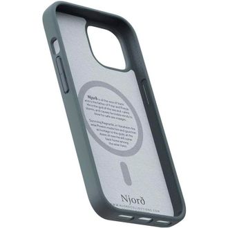 Чохол Njord Fabric MagSafe Case Dark Grey for iPhone 15 (NA51FA09) - фото 4 Чохол Njord Fabric MagSafe Case Dark Grey for iPhone 15 (NA51FA09) - фото 4