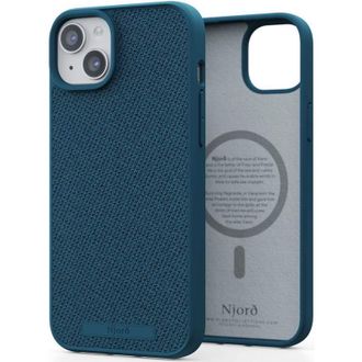 Чехол Njord Fabric MagSafe Case Deep Sea for iPhone 15 Plus (NA52FA01) - фото 2