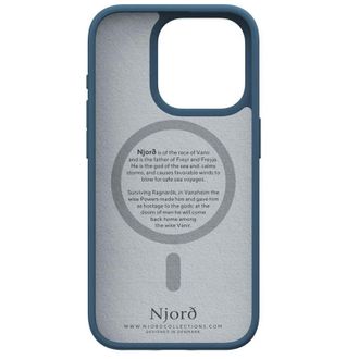 Чехол Njord Fabric MagSafe Case Deep Sea for iPhone 15 Pro (NA53FA01) - фото 3