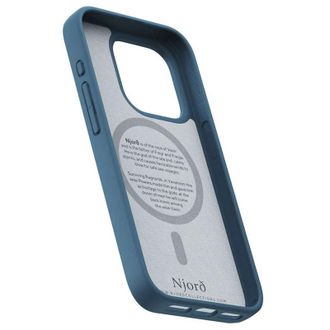 Чехол Njord Fabric MagSafe Case Deep Sea for iPhone 15 Pro (NA53FA01) - фото 4